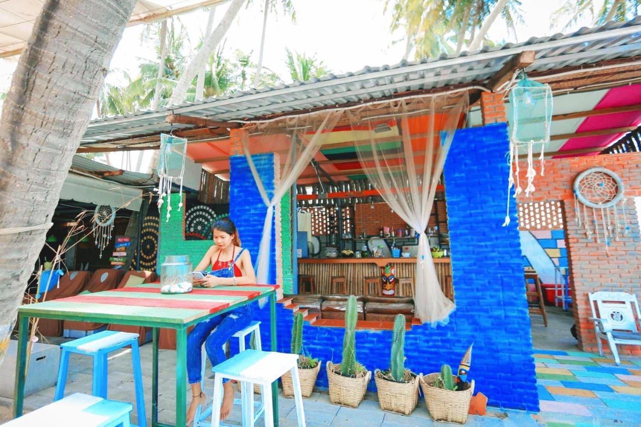 Eva Hut Mui Ne Beach Hostel ภายนอก รูปภาพ
